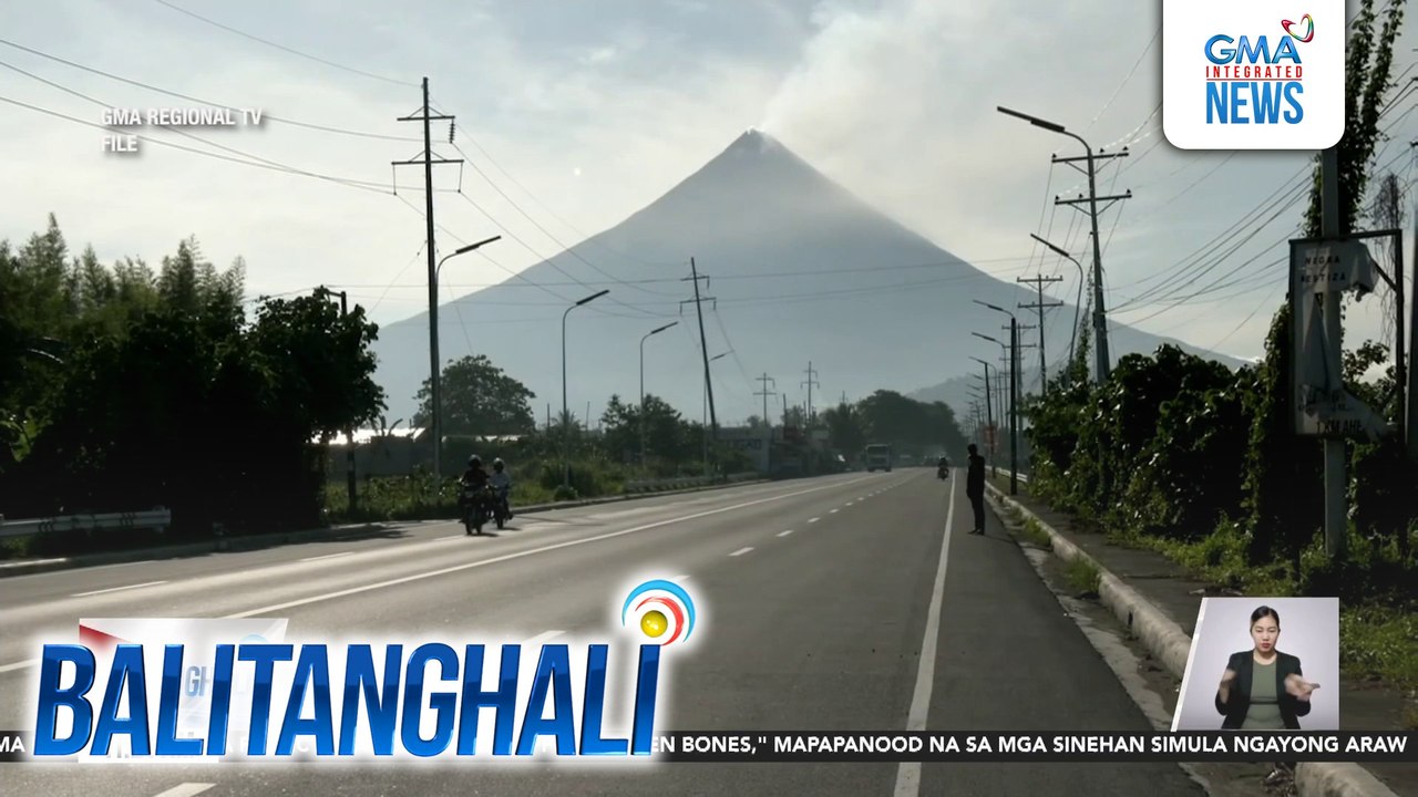 PHIVOLCS Nagbabala Sa Posibilidad Ng Lahar Flow Mula Sa Bulkang Mayon