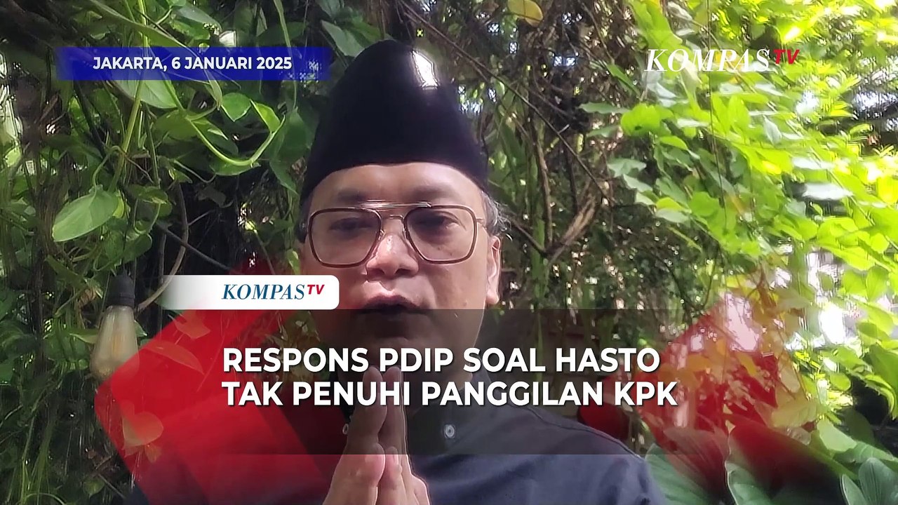 Respons Pdi P Soal Hasto Tak Penuhi Panggilan Kpk Sebagai Tersangka Di