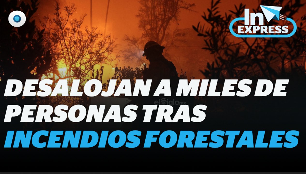 Desalojan A Miles De Personas Tras Incendios Forestales I Reporte