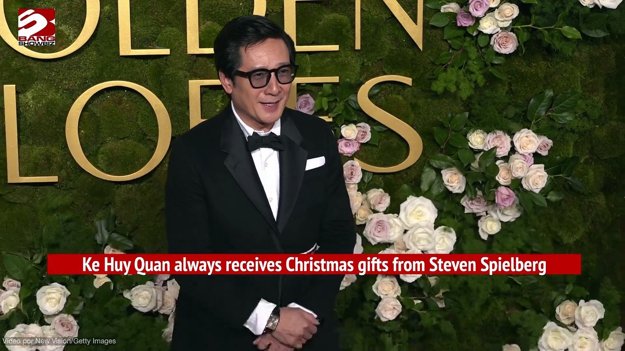 Ke Huy Quan Always Gets Christmas Gifts From Steven Spielberg Video