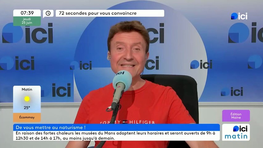 ICI - 72 secondes pour vous convaincre de vous mettre au naturisme pour ne plus avoir chaud