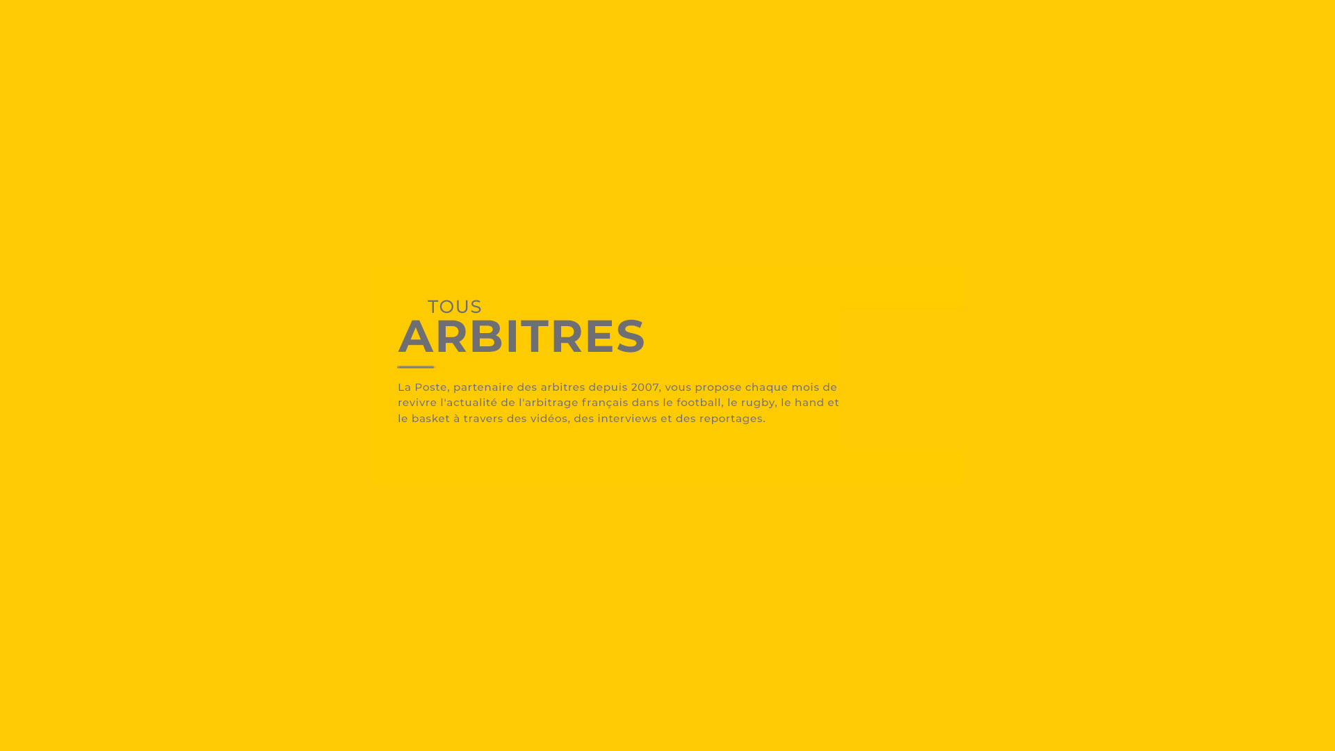 Tous Arbitres