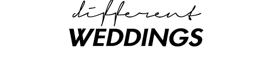 Different Weddings