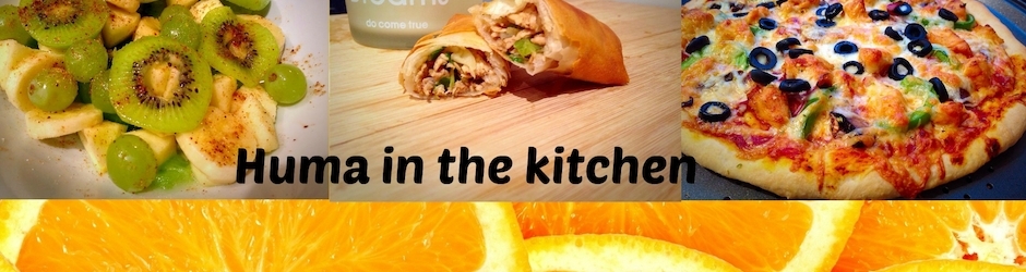 Huma in the kitchen
