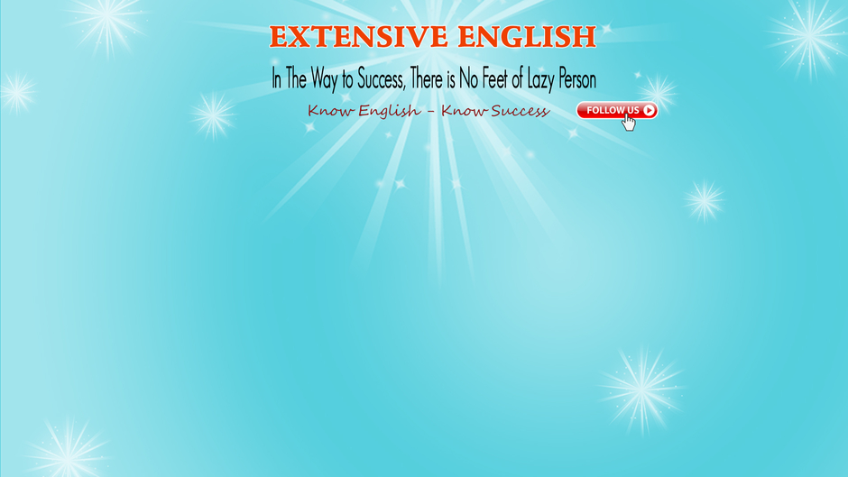 Extensive English