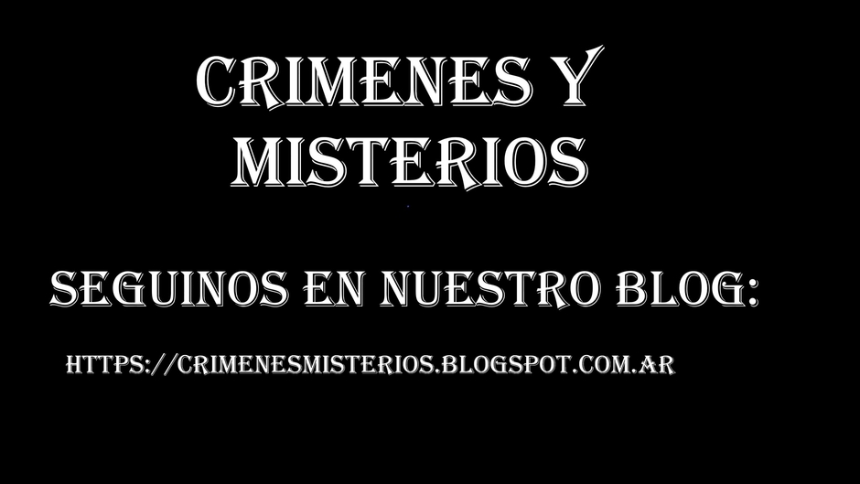 Crímenes y misterios