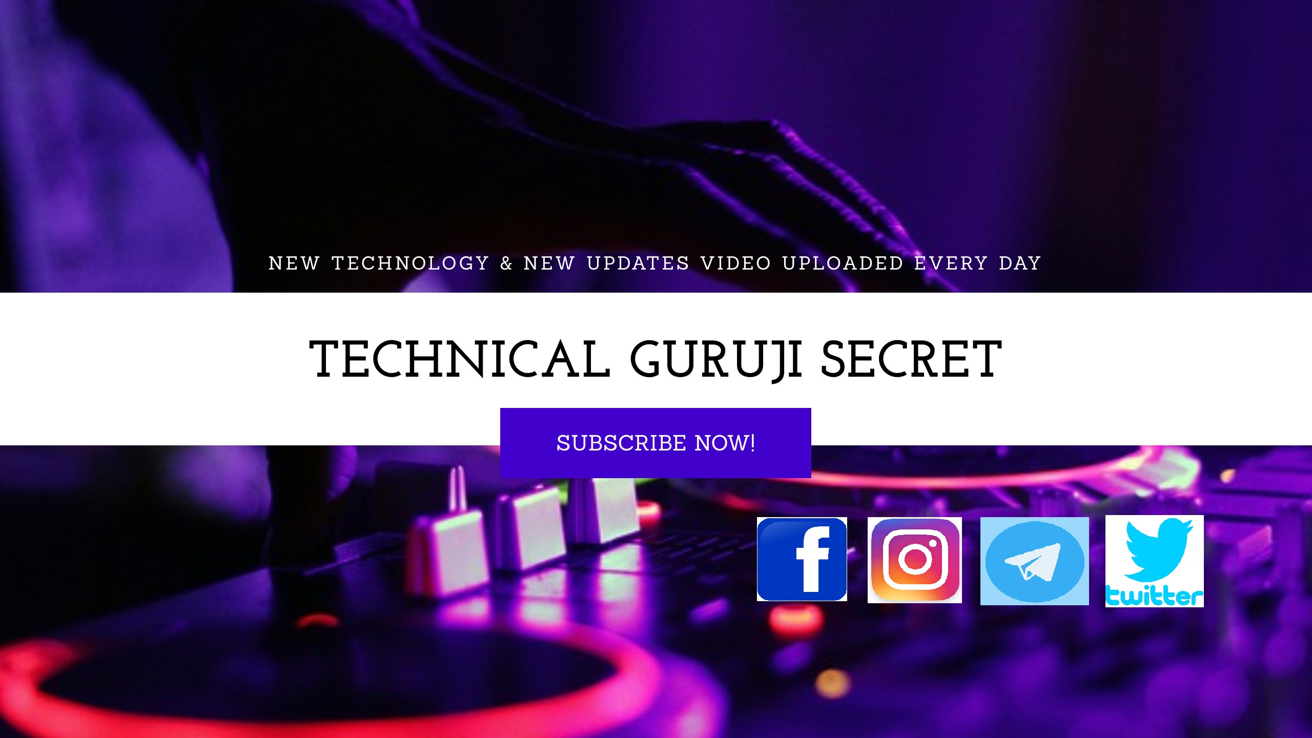 technical guruji secret