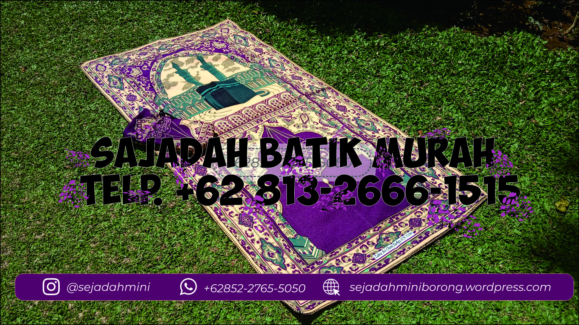 OBRAL!!! +62 813-2666-1515, Sajadah Batik Murah di