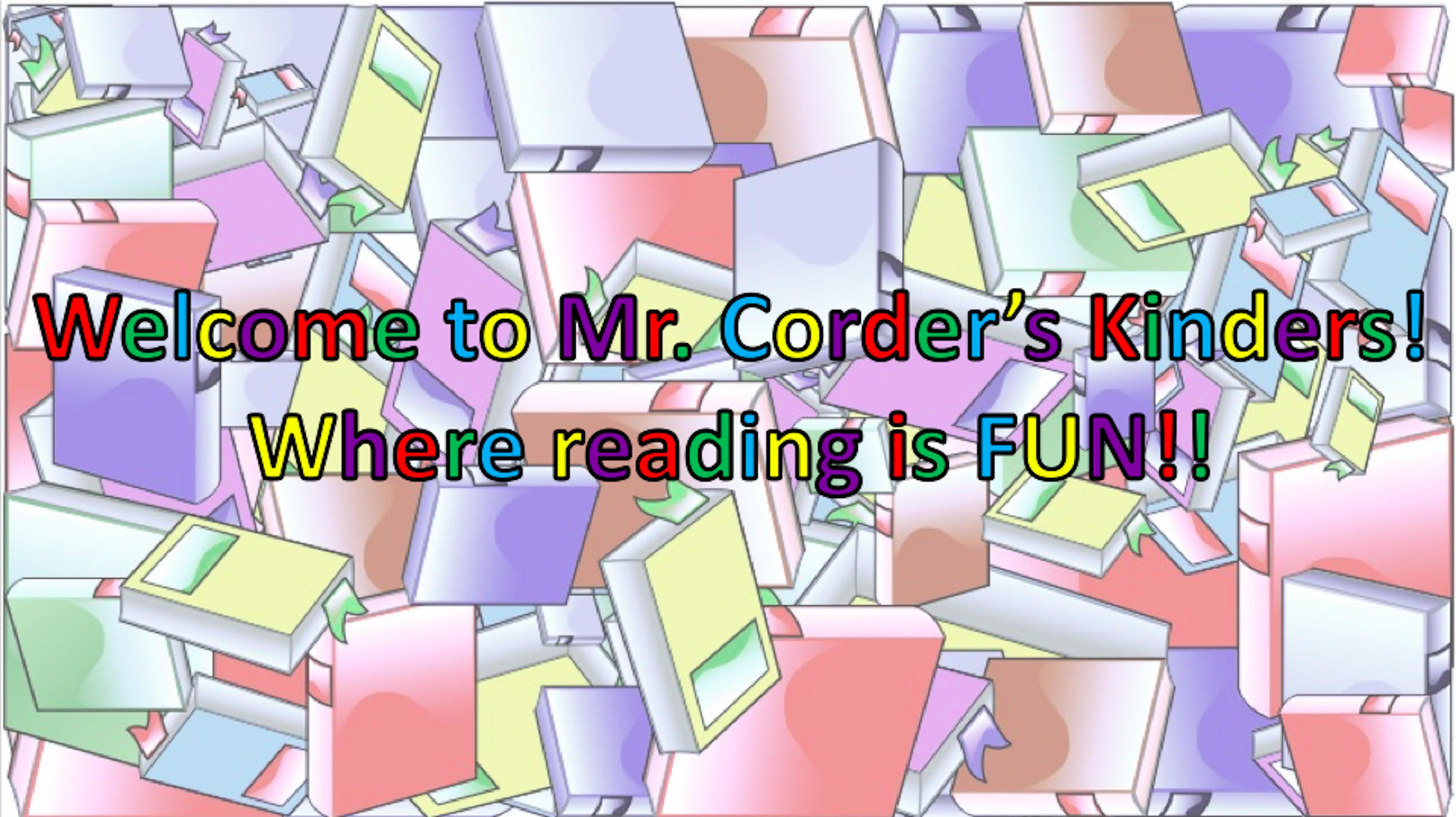 Mr. Corder's Kid Book Read Alouds