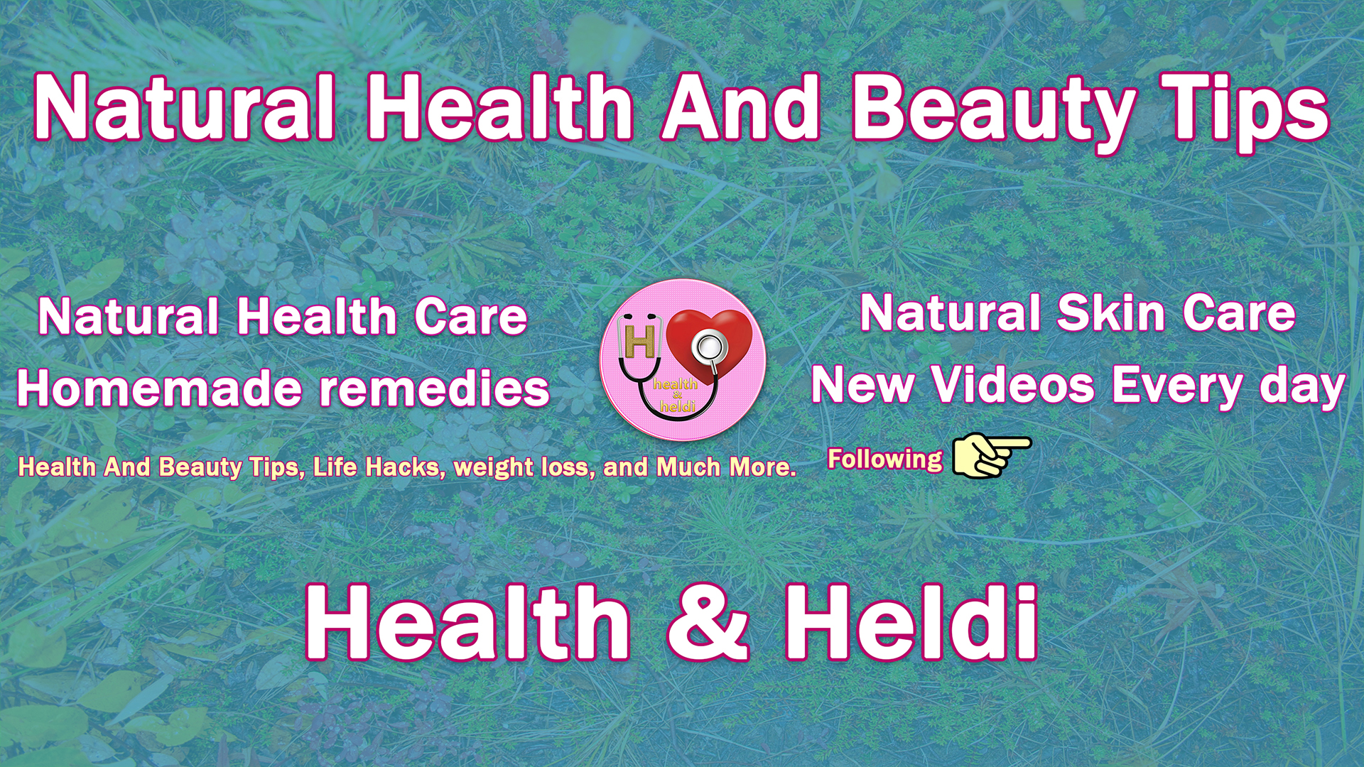 Natural Health & Beauty Tips