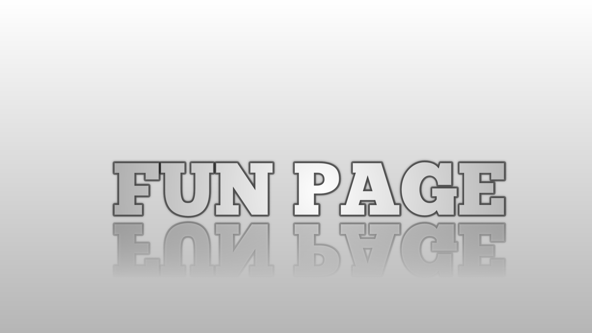 Fun page