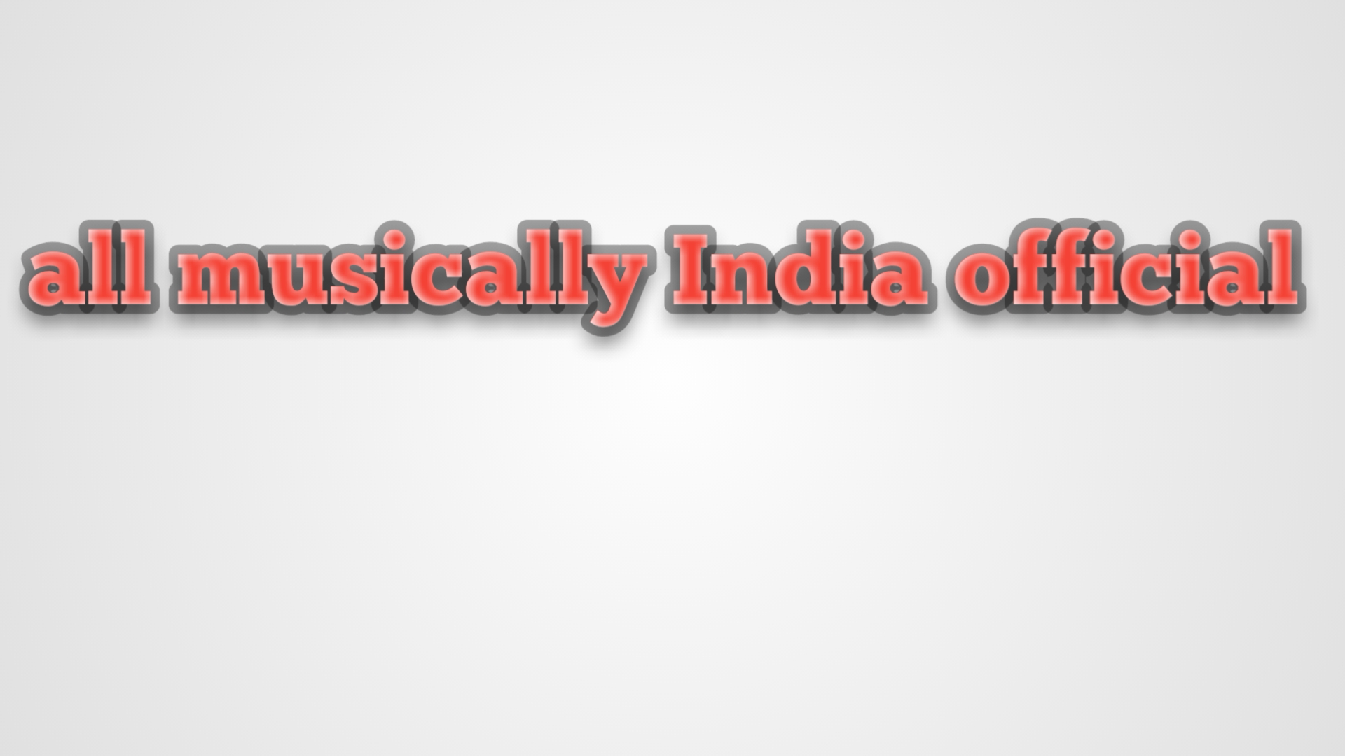 All musically India