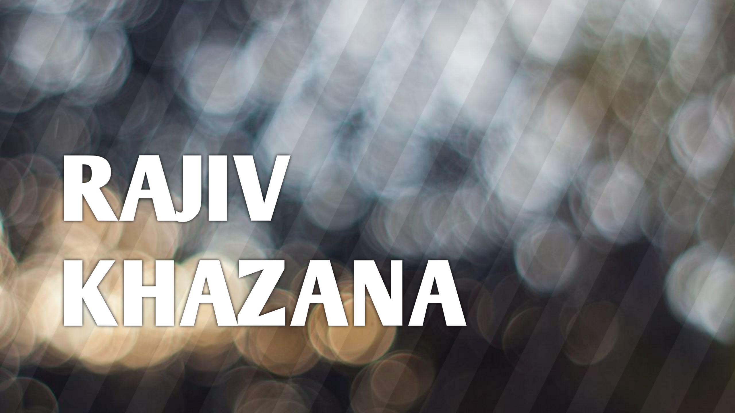 rajiv khazana channel