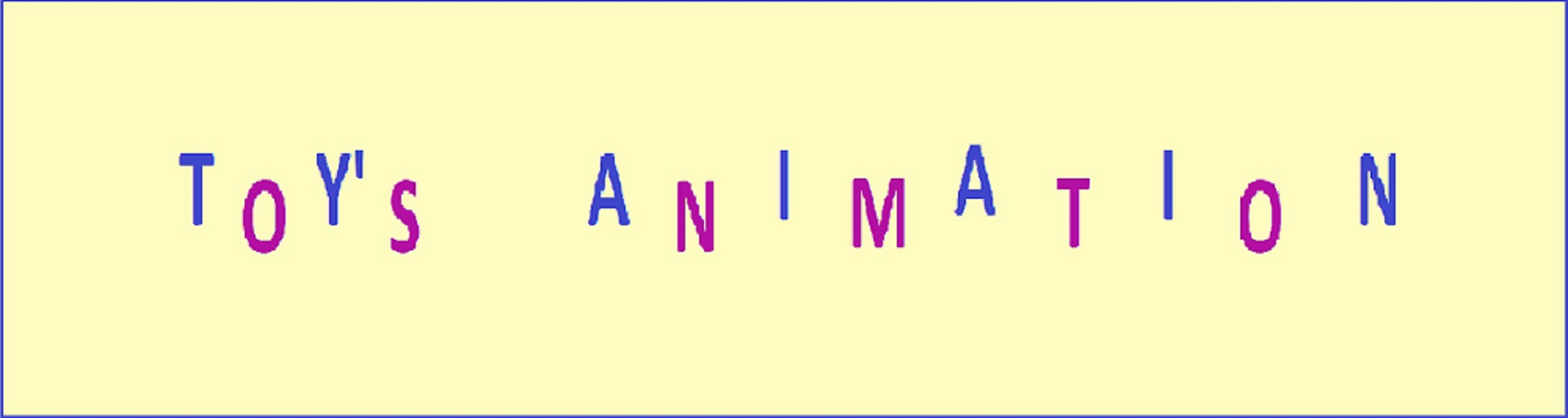 Toys Animation