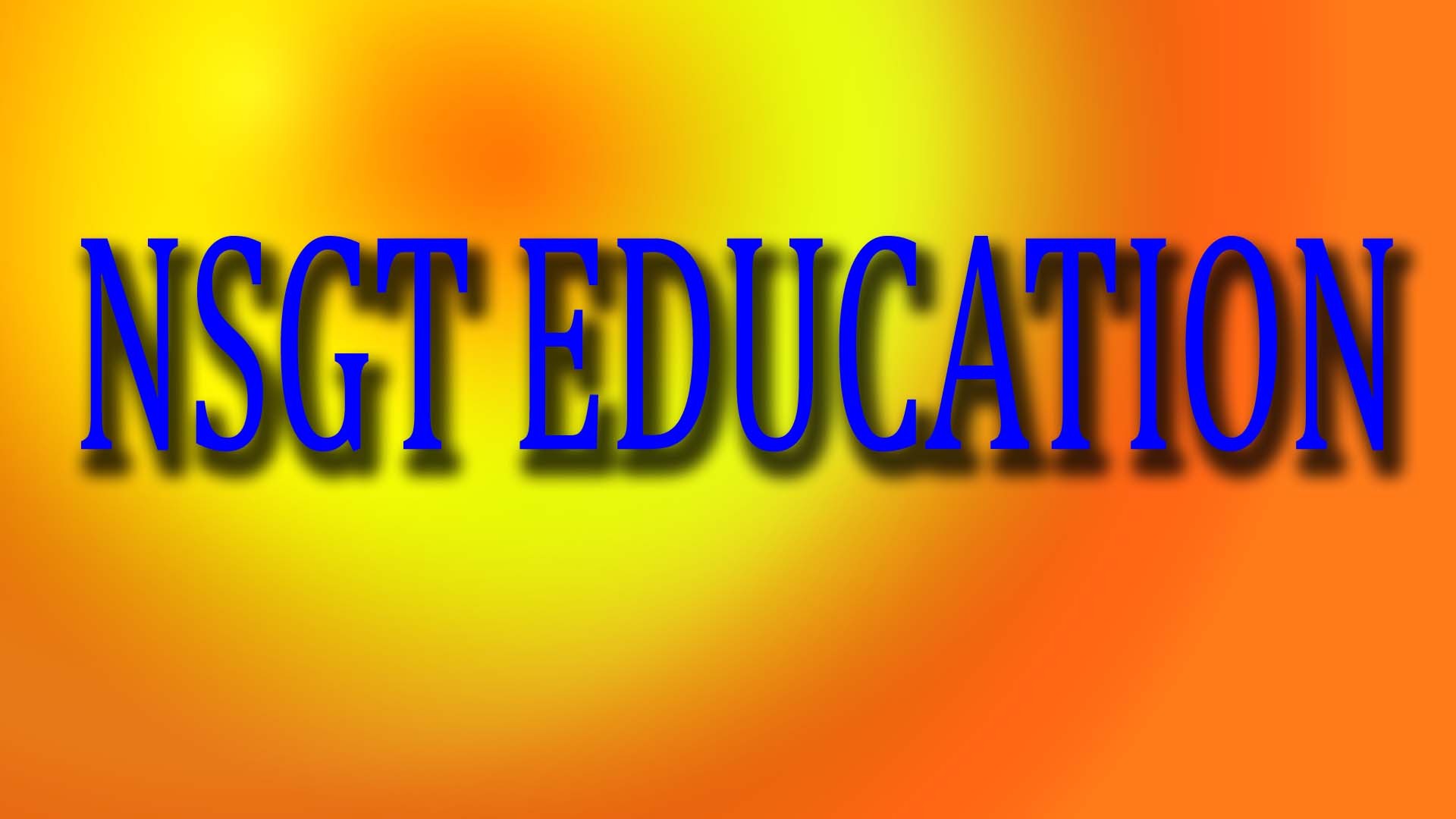 NSGT EDUCATION