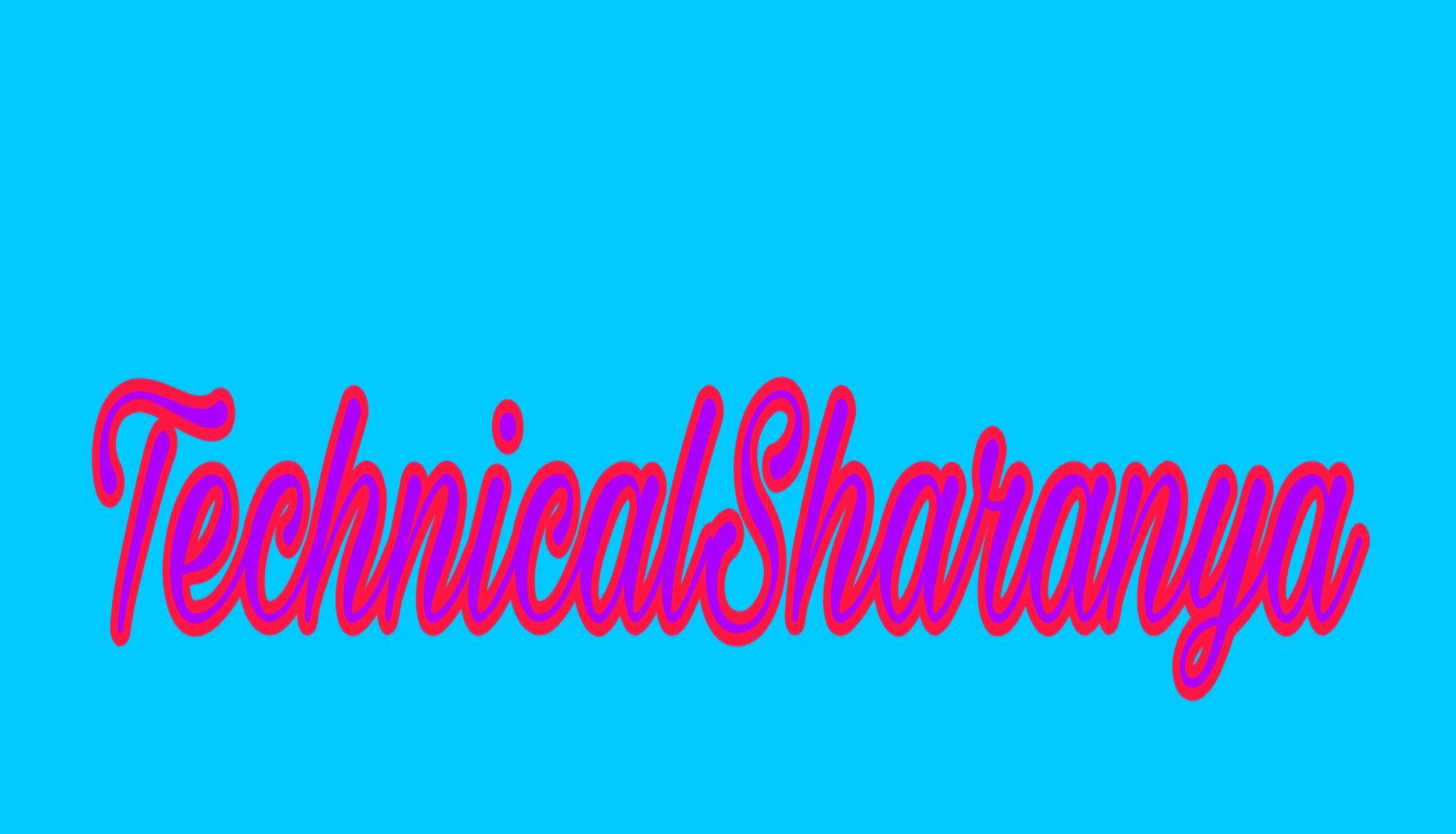Technical Sharanya