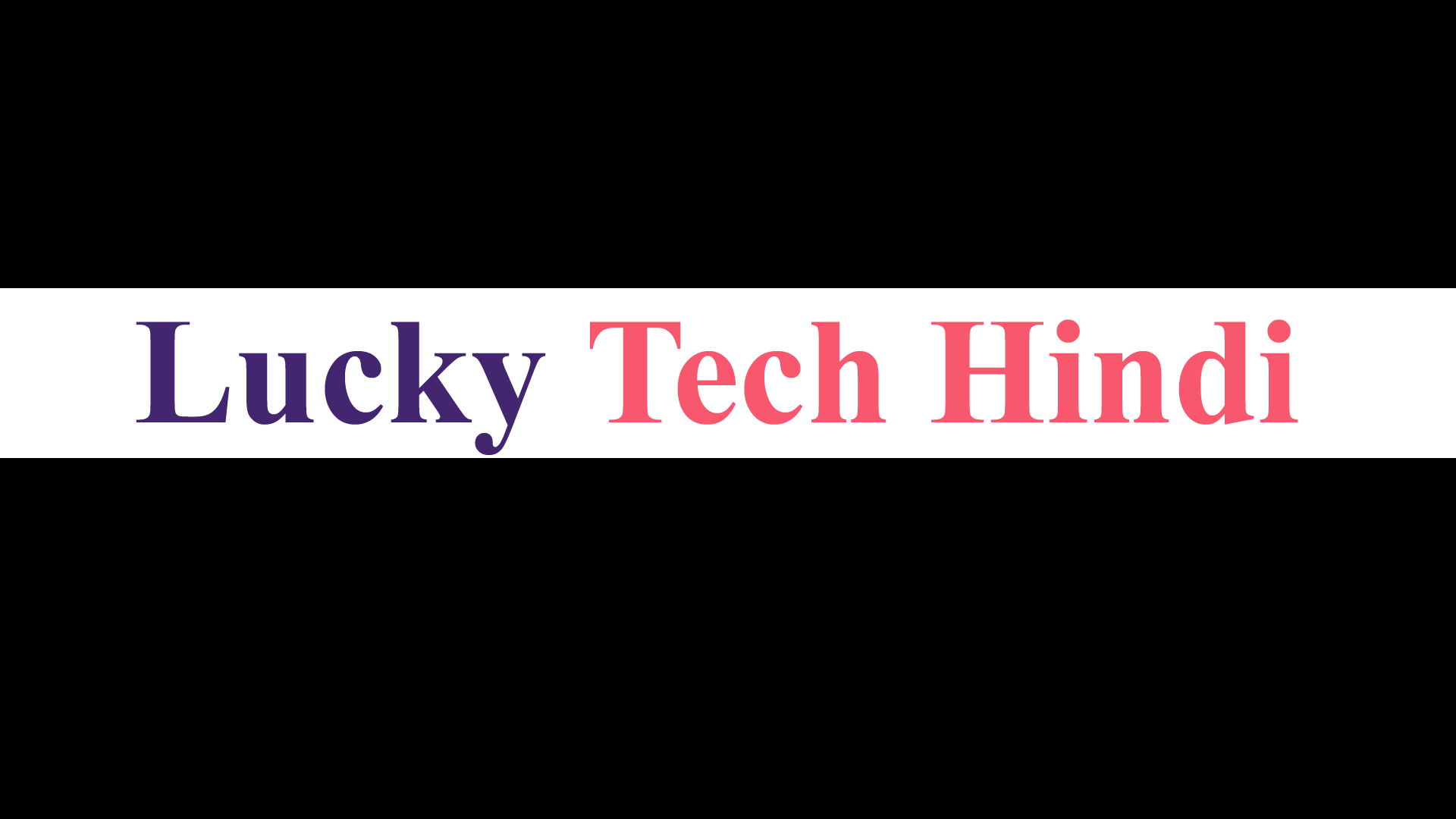 Lucky Tech Hindi