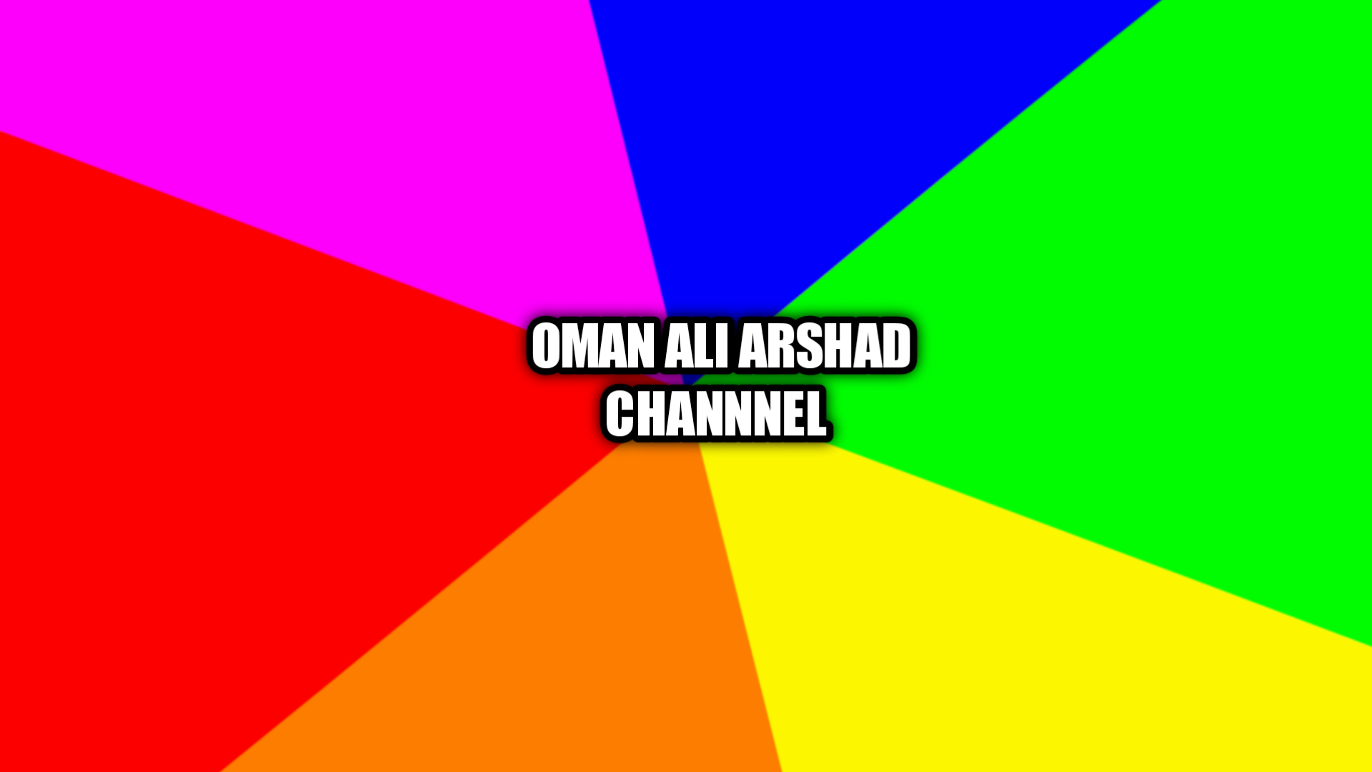 Oman Ali Arshad Channel
