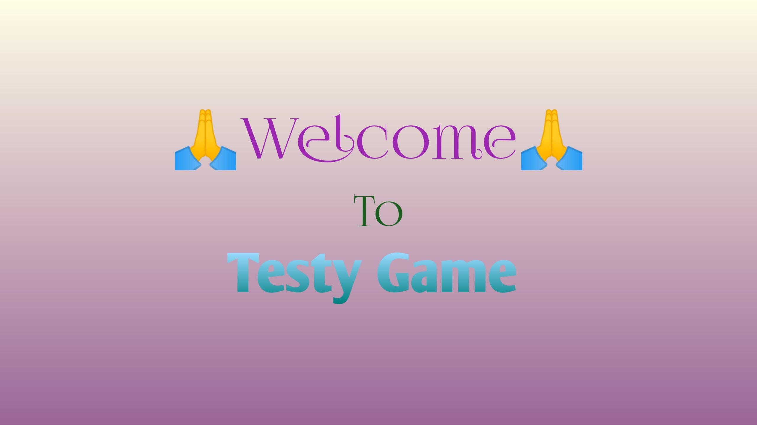Testy Game