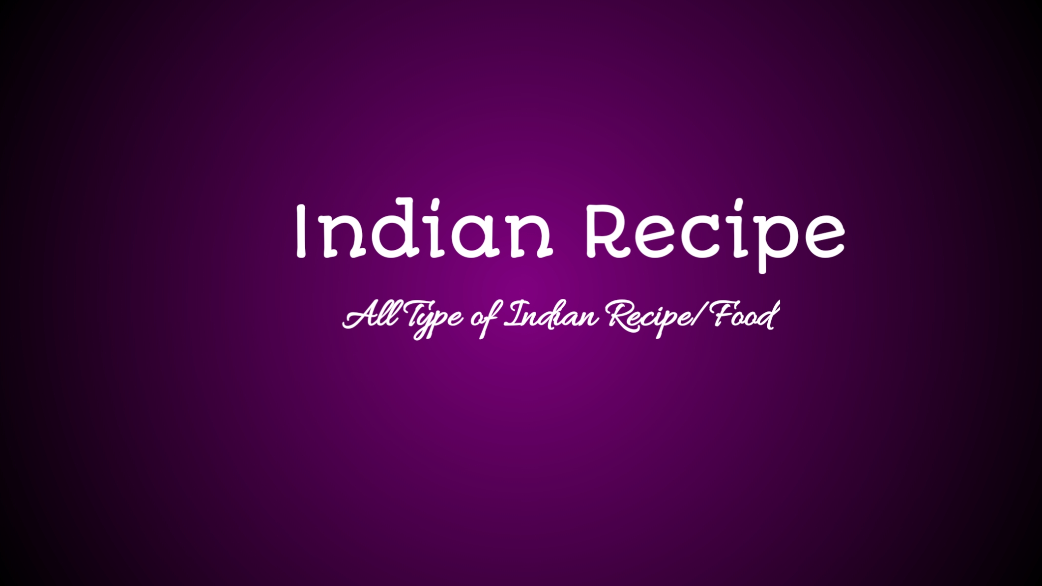 Indian Recipe