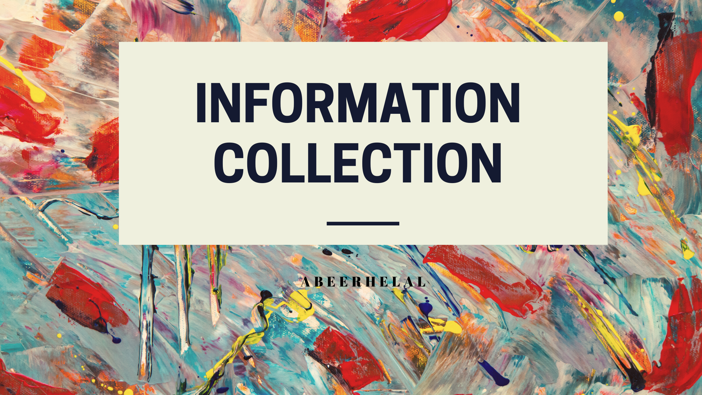 Information Collection