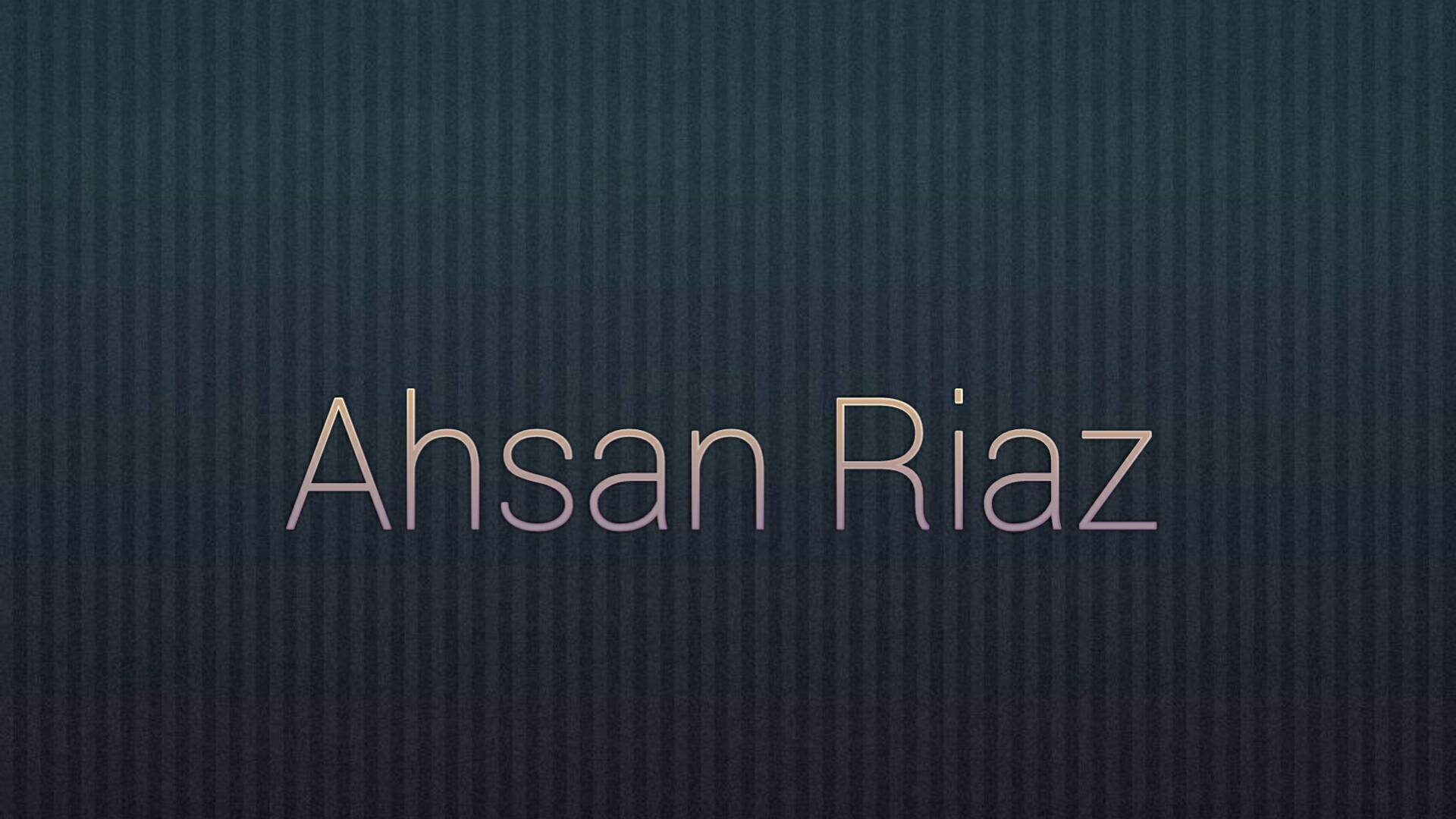 Ahsan Riaz