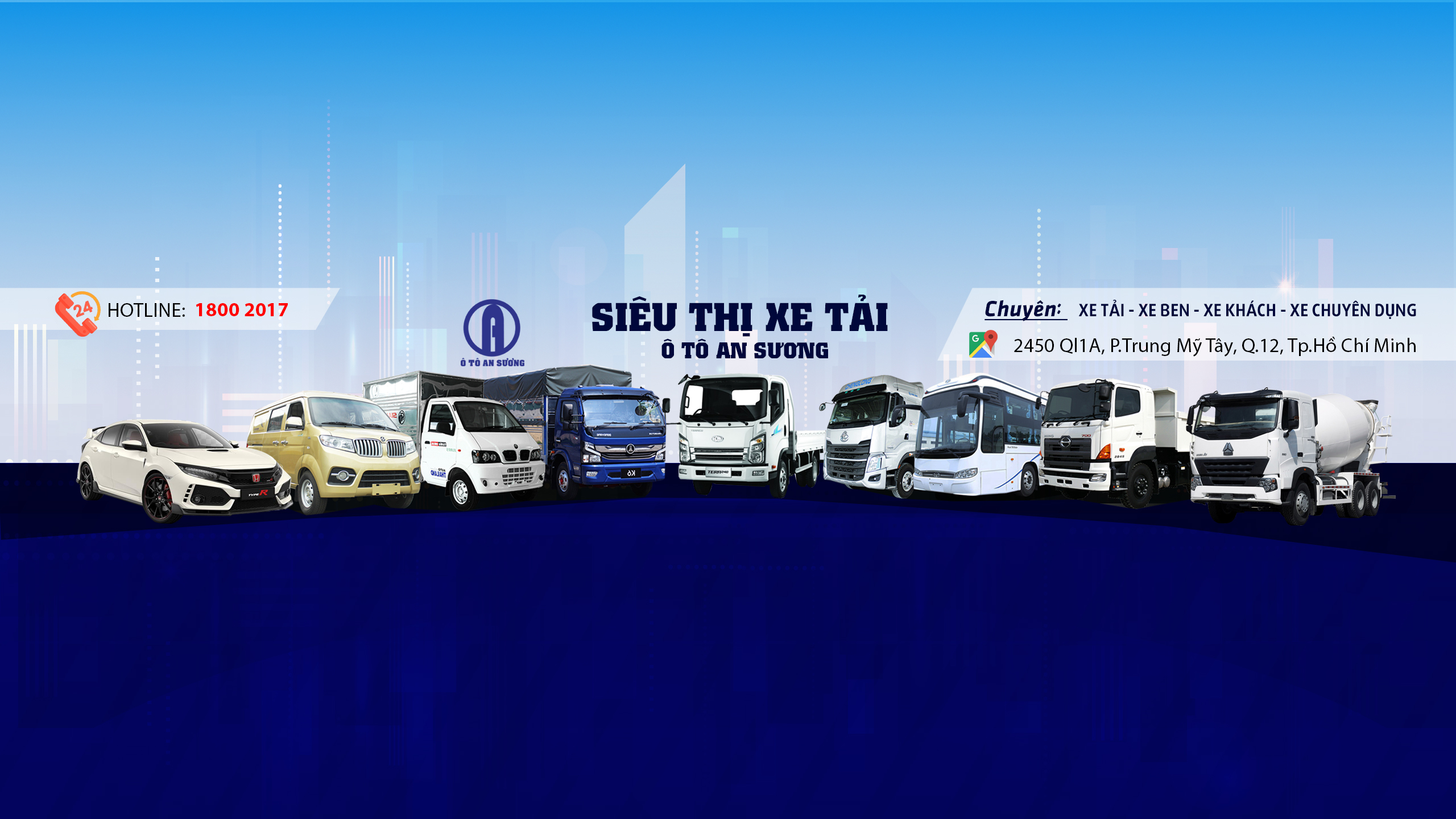 Siêu thị xe tải - Ô tô An Sương