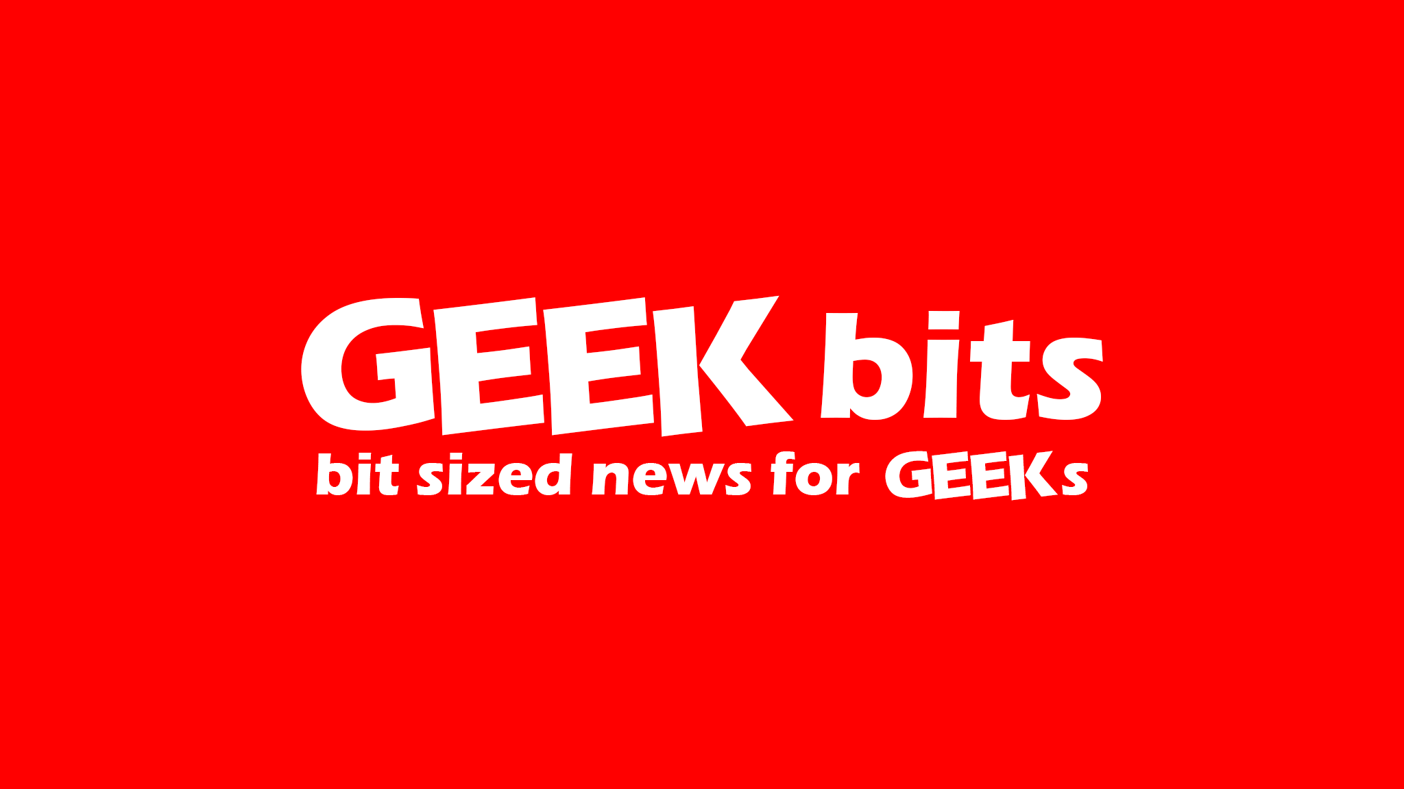 GEEK bits