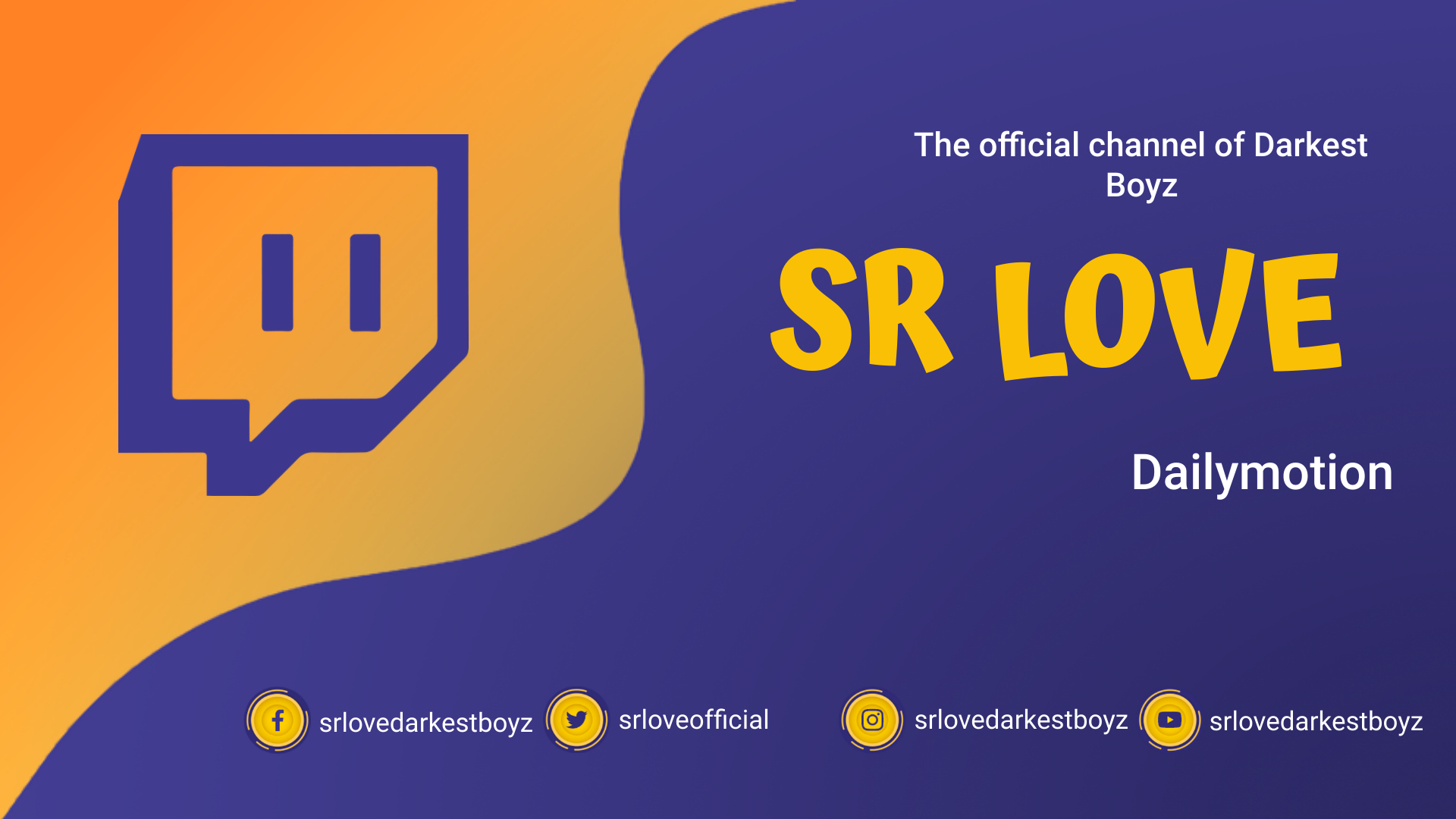 SR LOVE Darkest Boyz