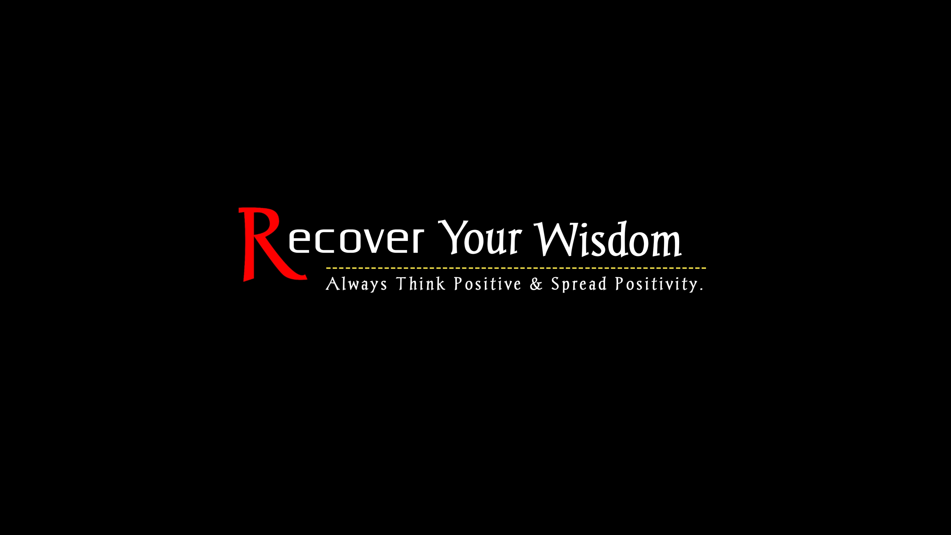 Recover Your Wisdom