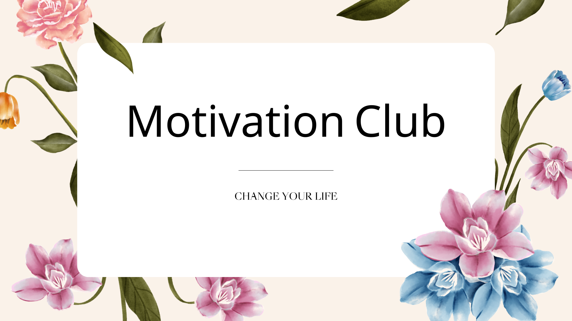 Motivation Club