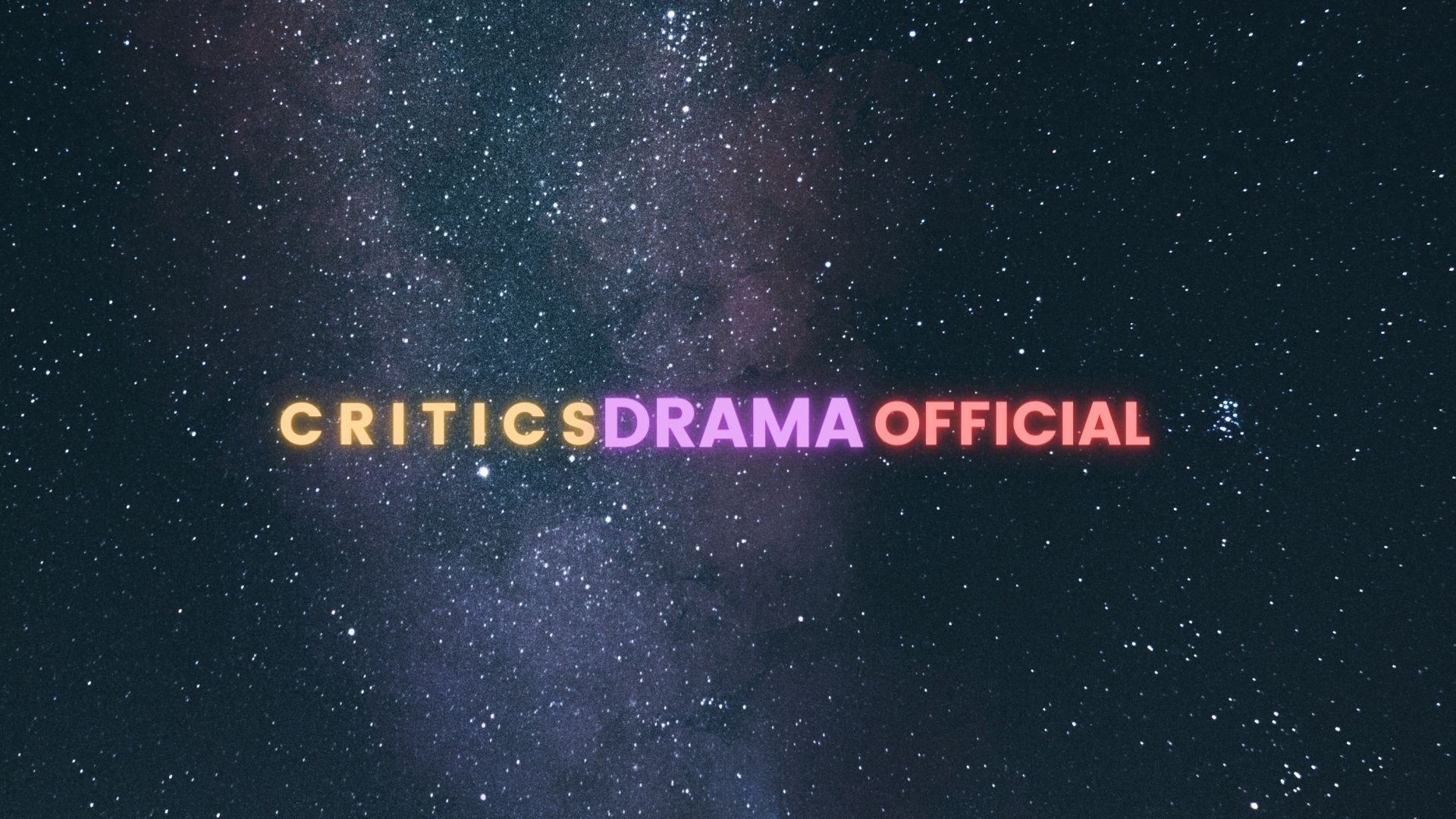 CriticsDramaofficial