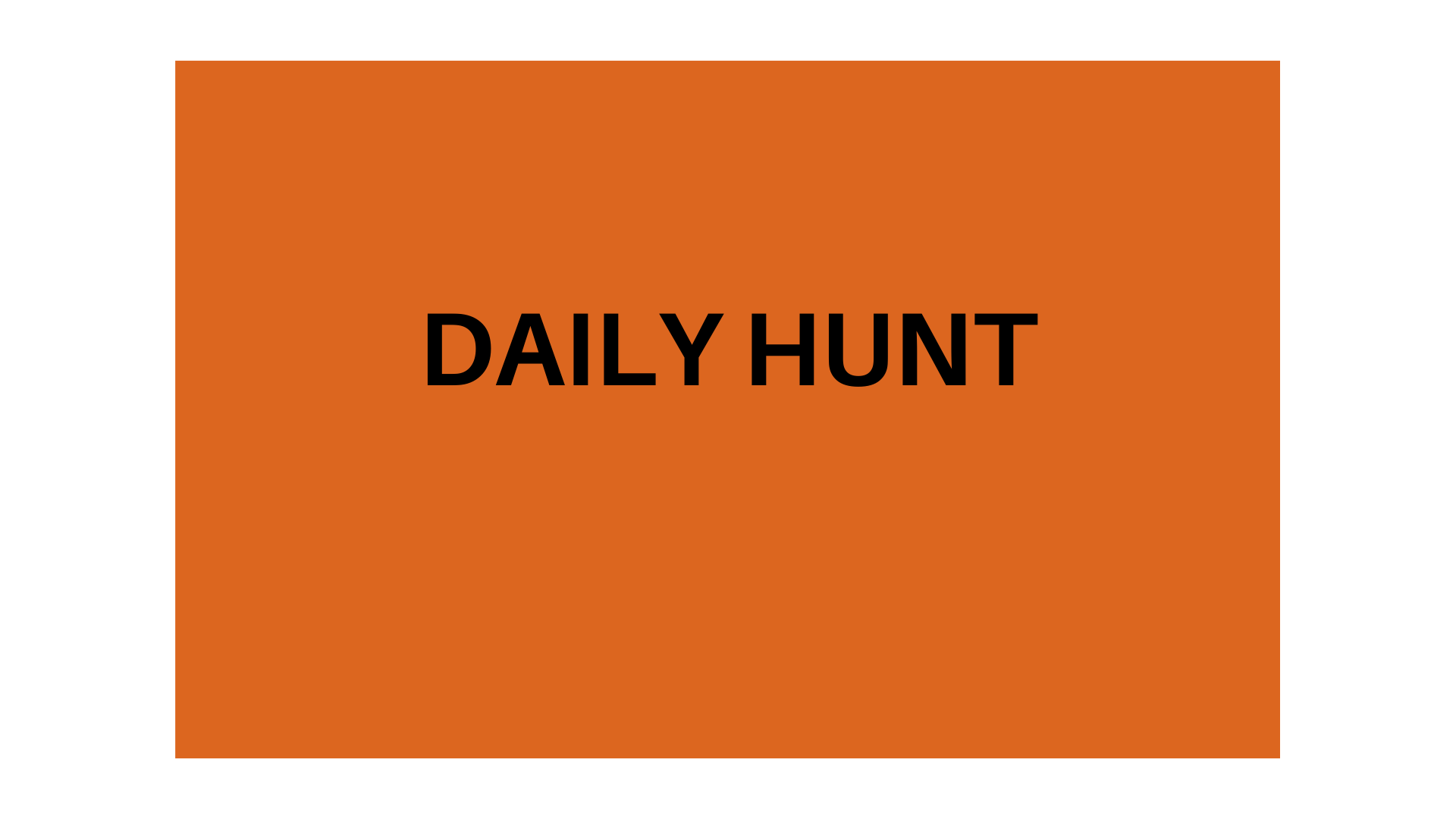 Daily Hunt