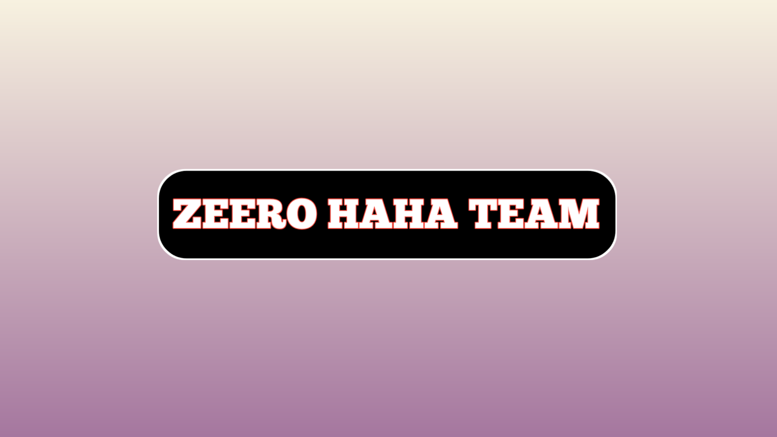 zeero haha team