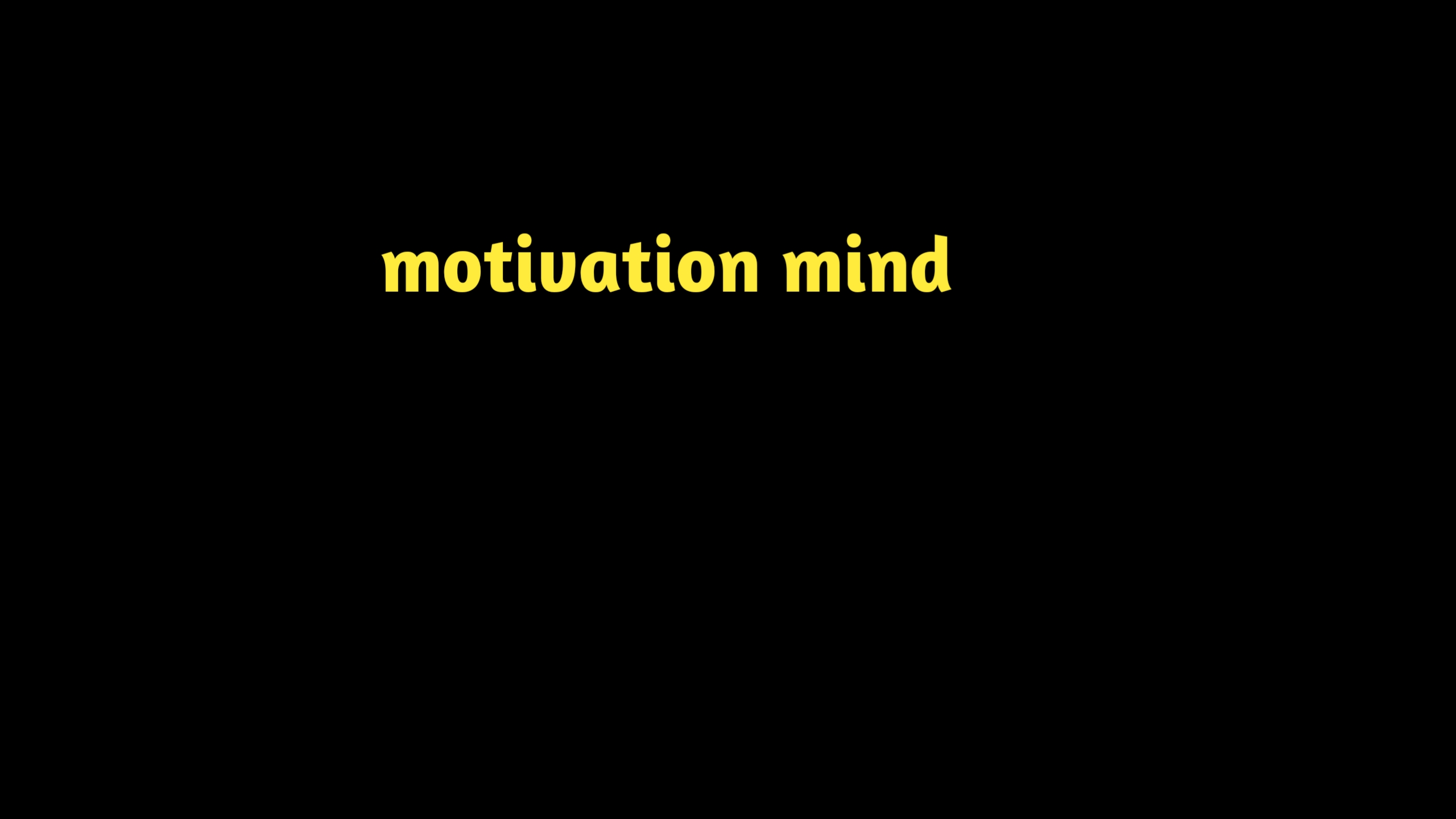 Motivation Mindset