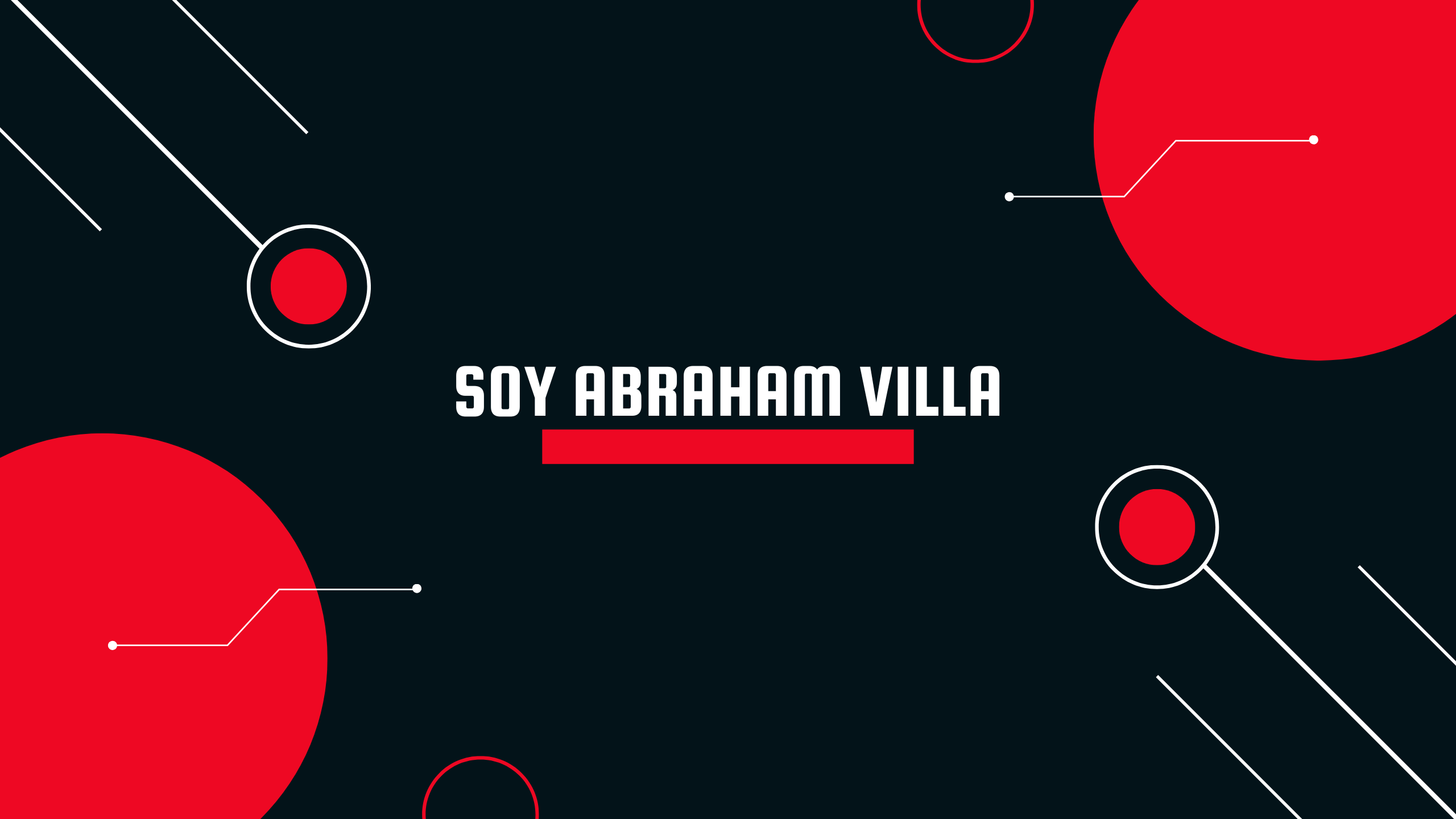 Soy Abraham Villa