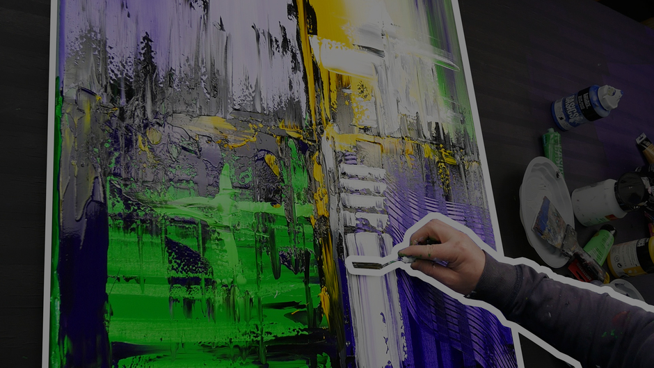 John Beckley - Peinture Abstraite