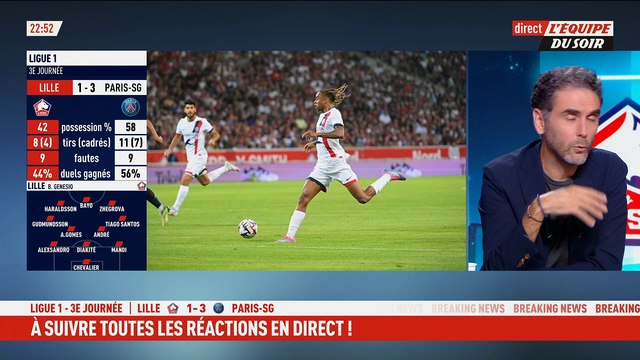 en direct sur La chaine L'Équipe