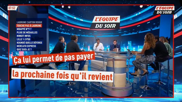 en direct sur La chaine L'Équipe