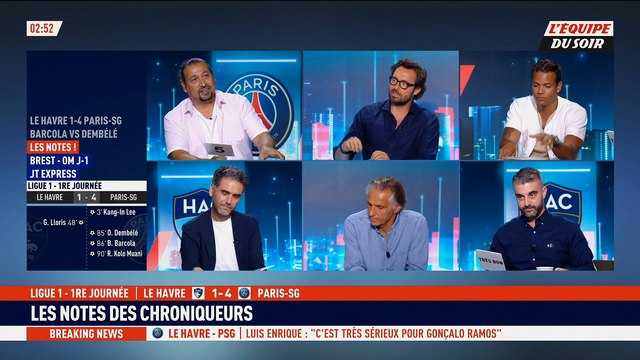 en direct sur La chaine L'Équipe