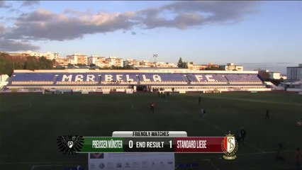 Standard Liege vs Preussen Münster 06.01.2016