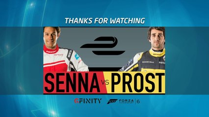 The Formula E Race Off with Senna and Prost!