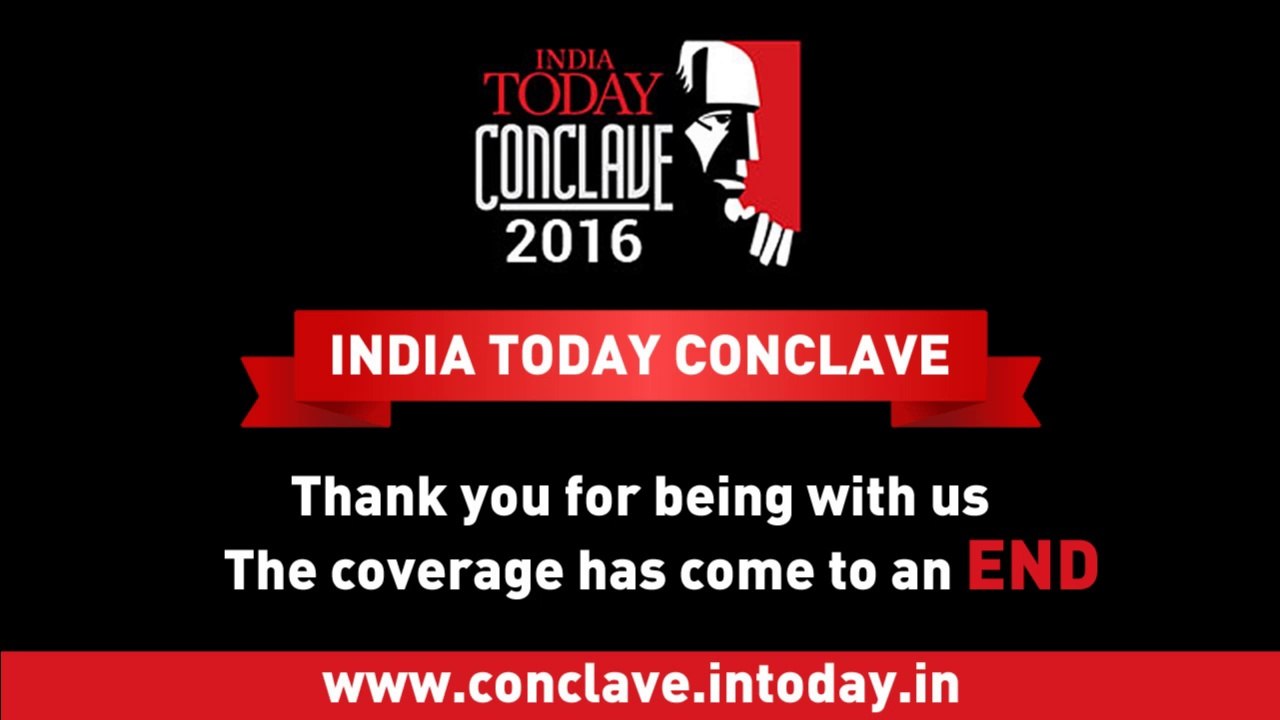 India Today Conclave 2016 Live