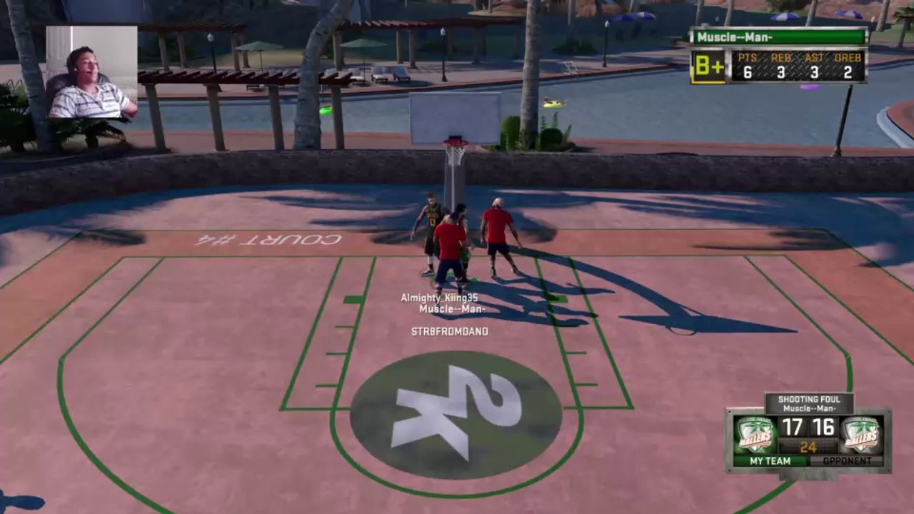 Muscle--Man-'s Live PS4 Broadcast