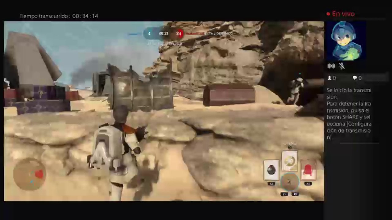 Transmisión de PS4