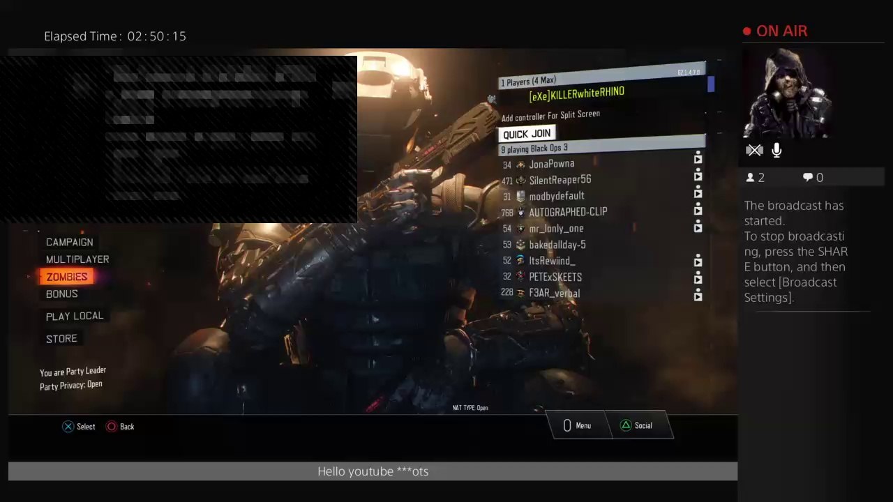 KILLER and jona road 2 eclipse