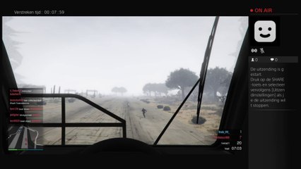 Live PS4-uitzending van GTA5