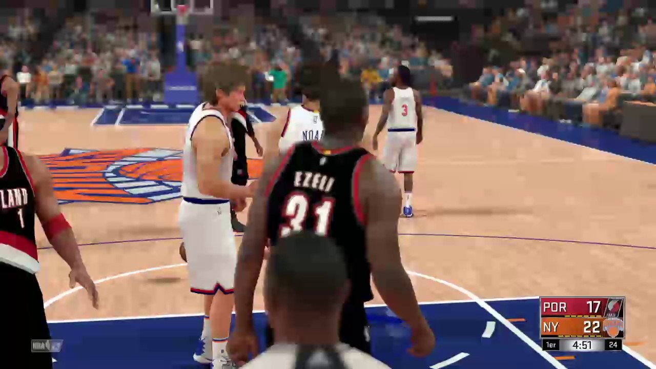 [NBA2K17 Final] Knicks vs Jazz G5