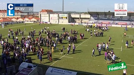 Le SA XV reçoit Bourg-en-Bresse pour le match de la montée en Pro D2