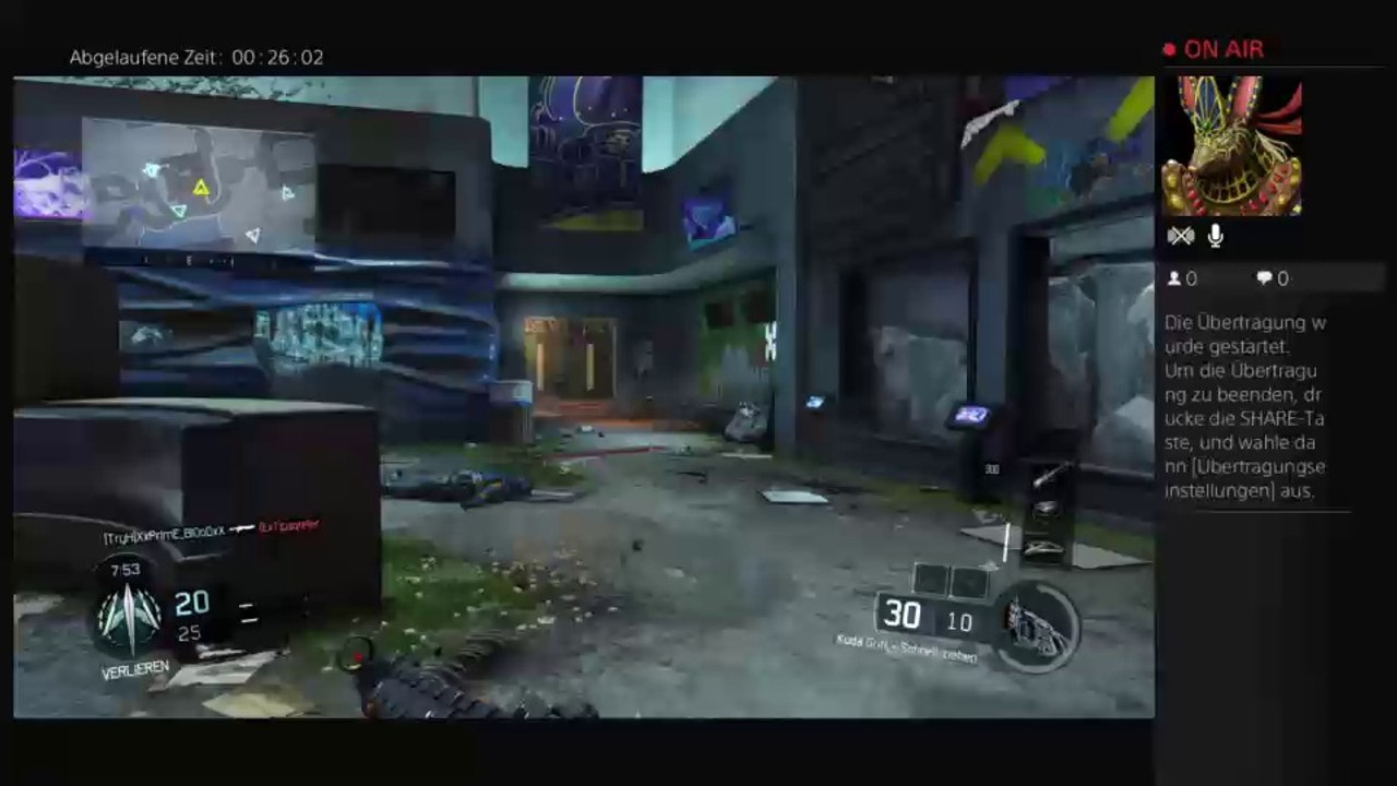 PS4-Live-Übertragung von Black-Sword-Dave